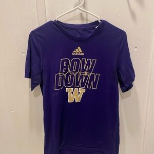Adidas Purple and Gold T-Shirt Jersey
